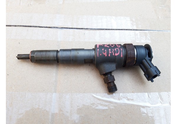 Форсунка дизельна Bosch, Citroen C2, C3, Nemo, Peugeot 206, 207, Bipper, 1.4 HDi, 0445110252, 0986435143, 1980K2, 1980EA, 6565889, 9656588980 *